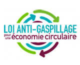 Logo Loi Anti-Gaspillage pour une économie circulaire