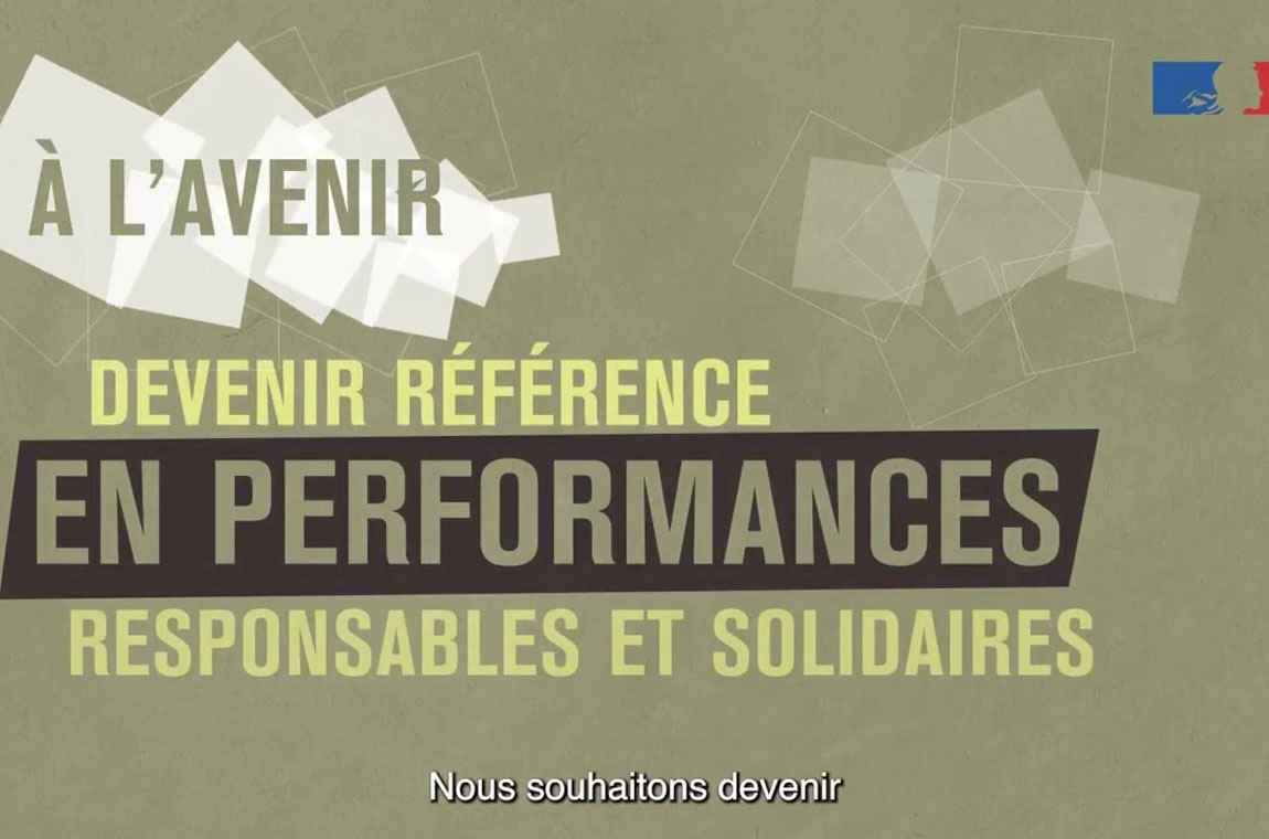 À l’avenir devenir référence en performances responsables et solidaires
