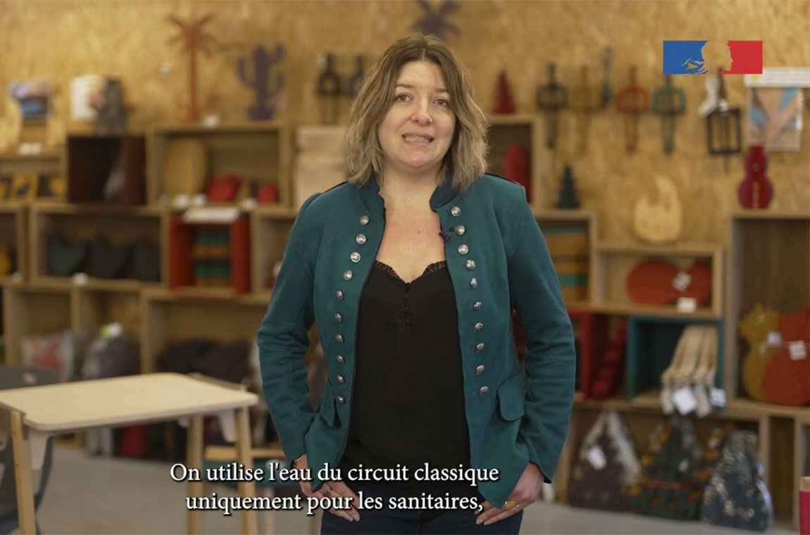 Circuit d’eau classique utilisé uniquement pour les sanitaires
