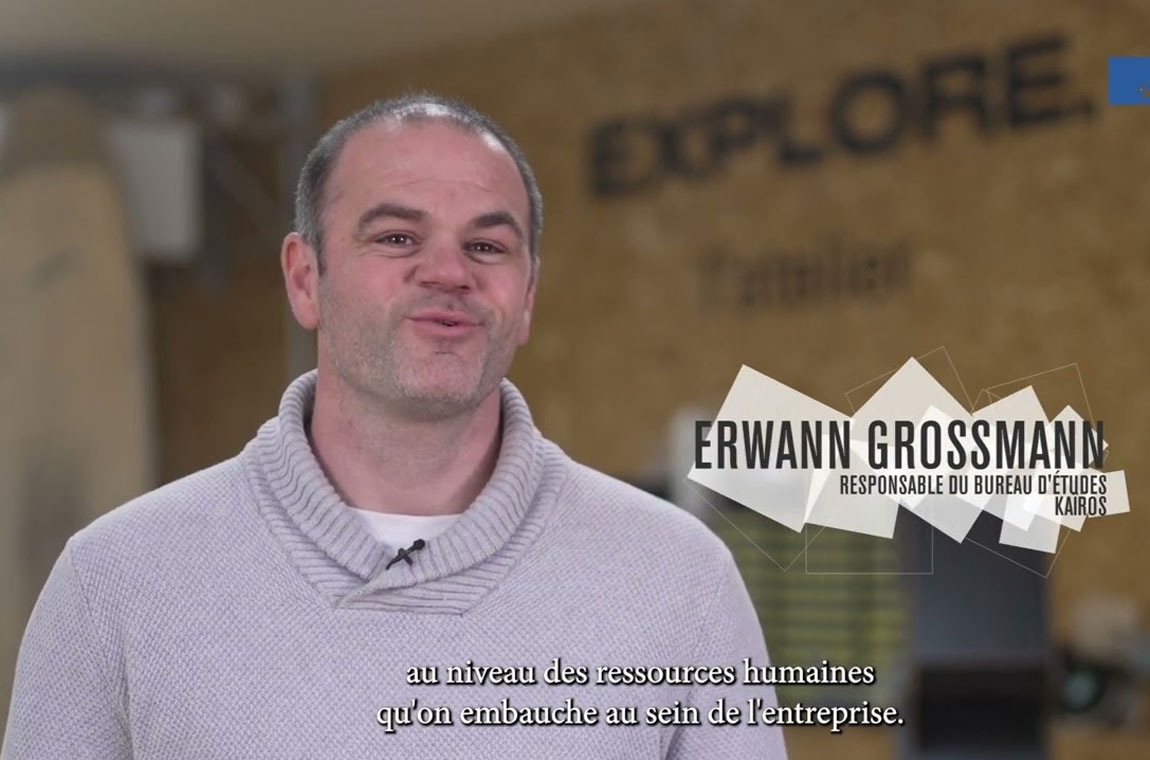 Erwann Grossmann responsable du bureau d’études Kaïros