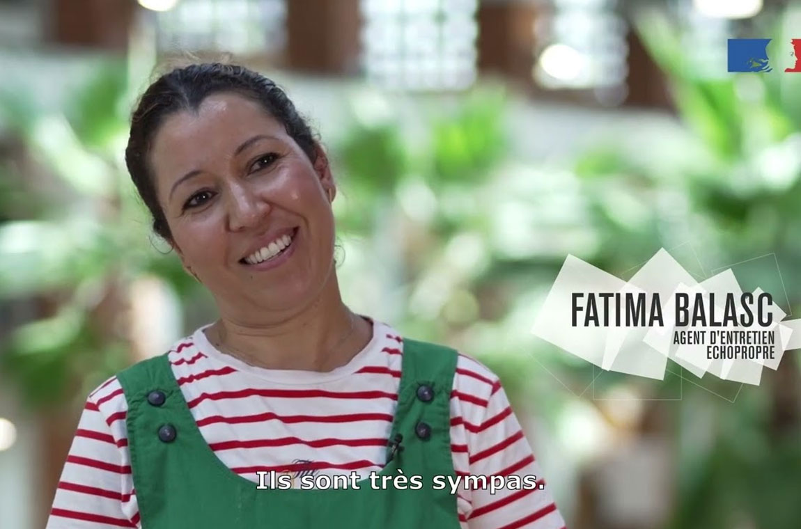 Fatima Balasc agent d’entretien Échopropre