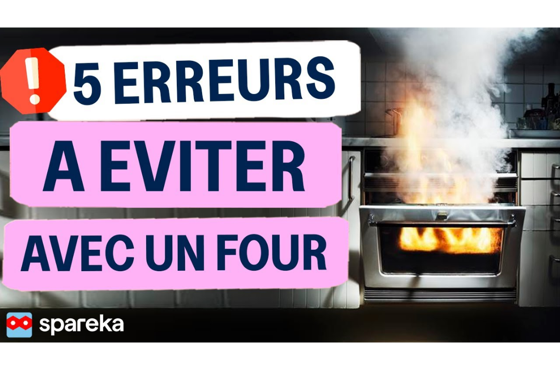 5 erreurs à éviter avec un four