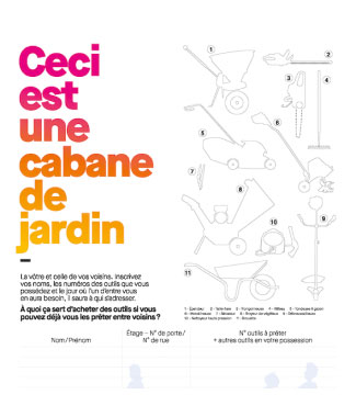 Ceci est une cabane de jardin