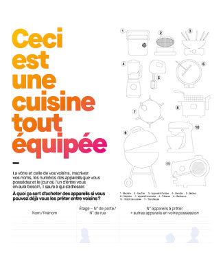 Ceci est une cuisine toute équipée