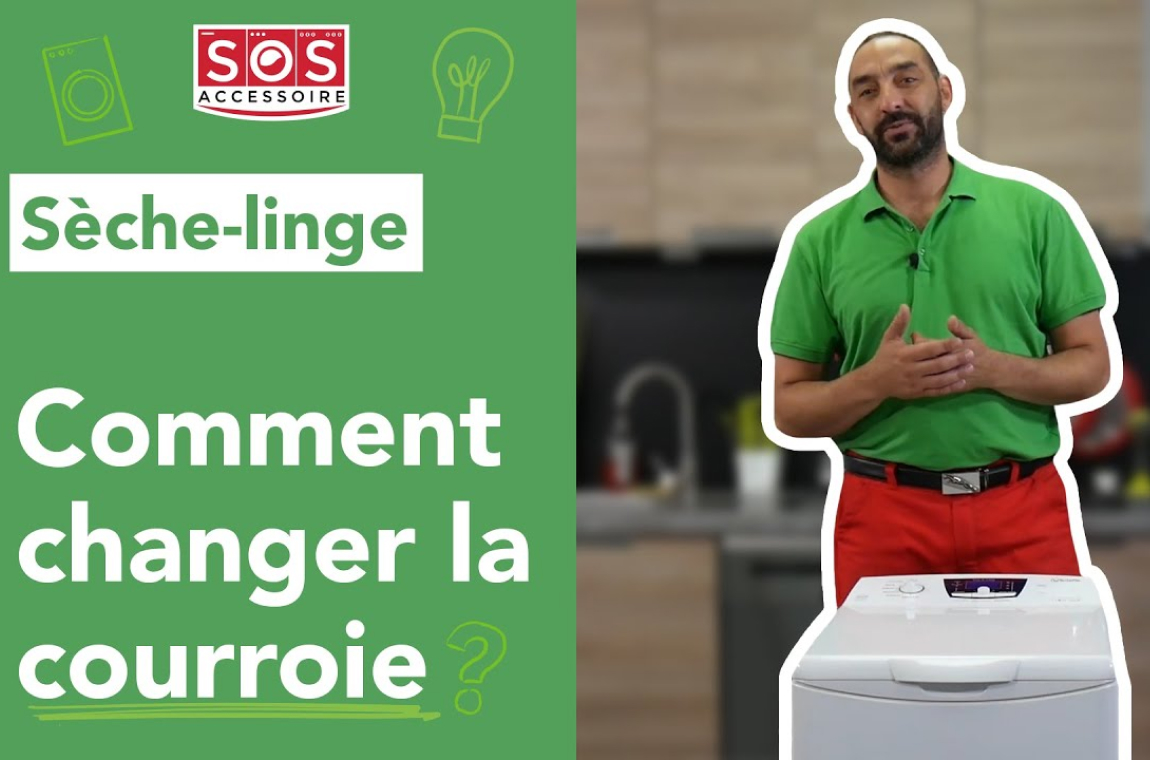Sèche-linge Comment changer la courroie