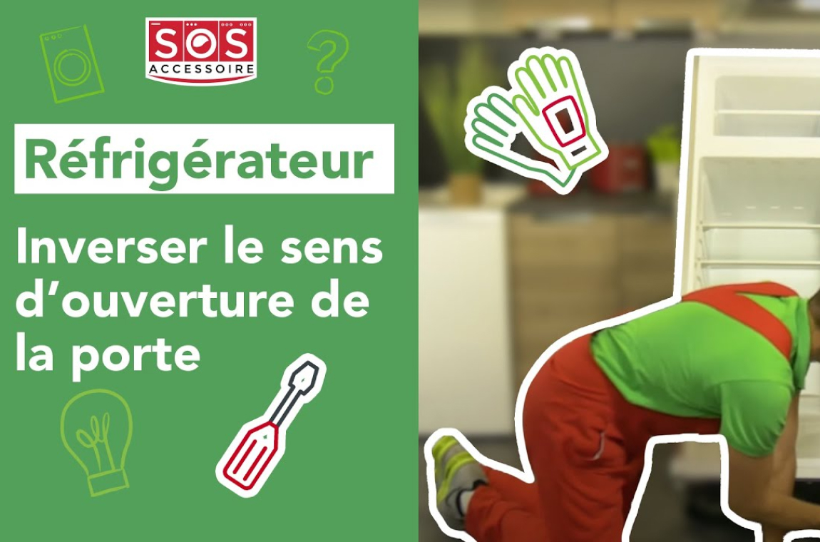 Réfrigérateur Inverser le sens d'ouverture de la porte