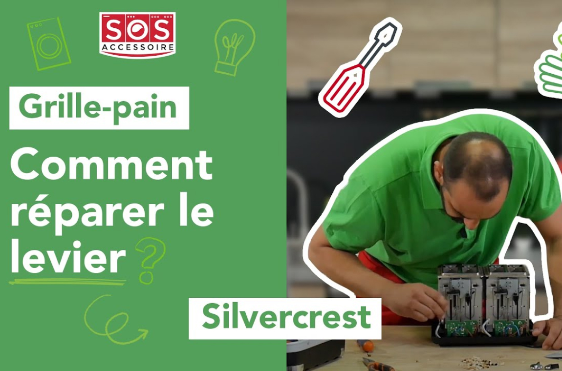 Grille-pain Silvercrest Comment réparer le levier