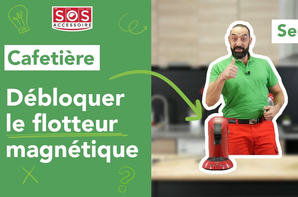 Cafetière Senseo Débloquer le flotteur magnétique