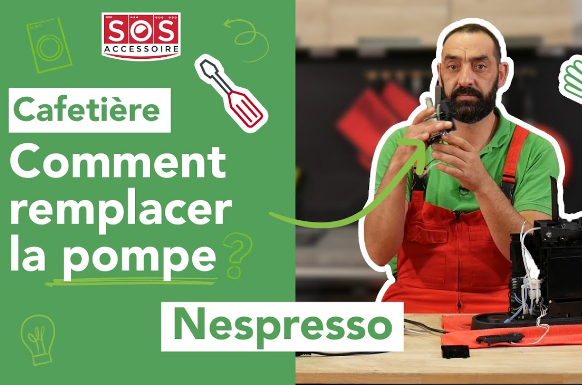 Cafetière Nespresso Comment remplacer la pompe
