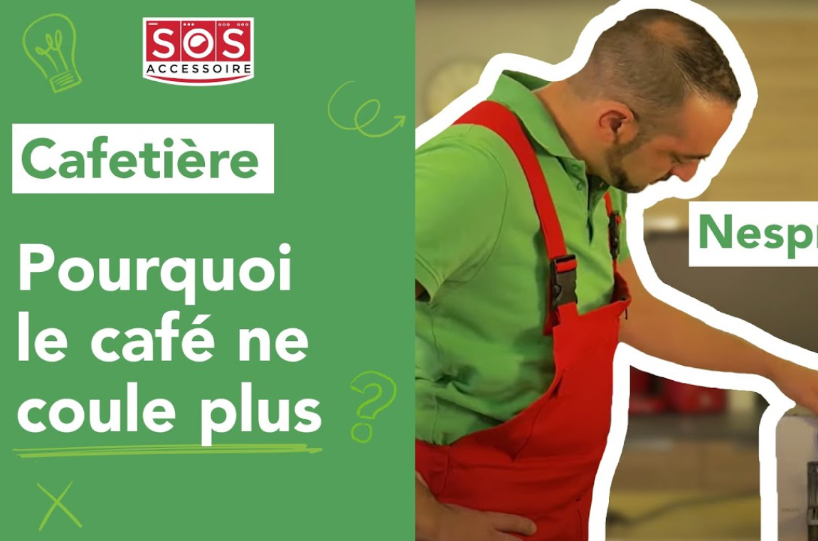 Cafetière Nespresso Pourquoi le café ne coule plus
