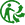 Symbole de tri représentant une personne déposant un déchet dans un bac avec flèches de recyclage